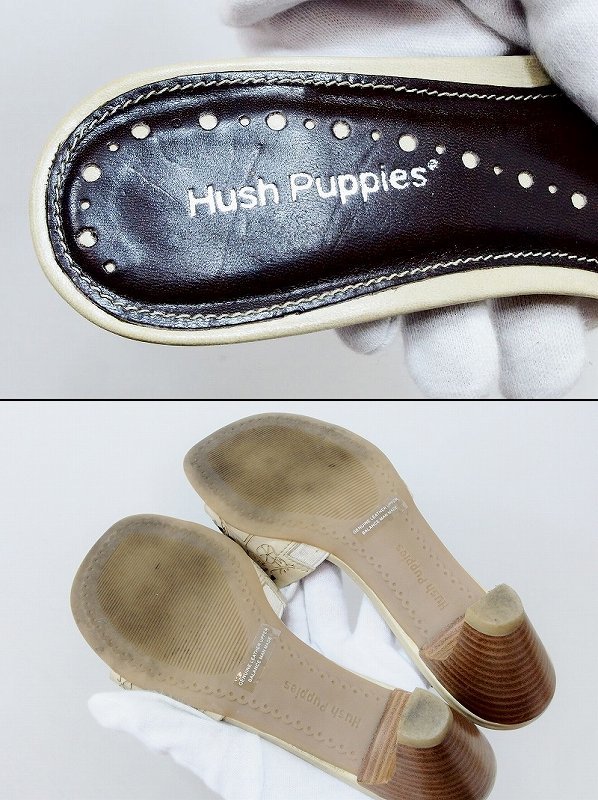 Hush Puppies　ミュール 5 M ベージュ系_画像5