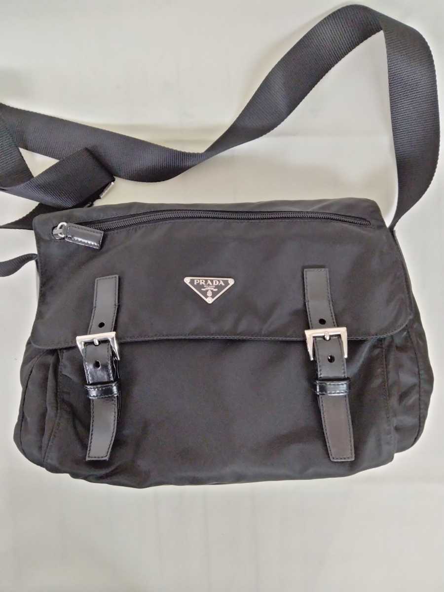 ブランド品専門の PRADA VELA プラダ ヴェラ 折りたたみ財布 ヴェラ