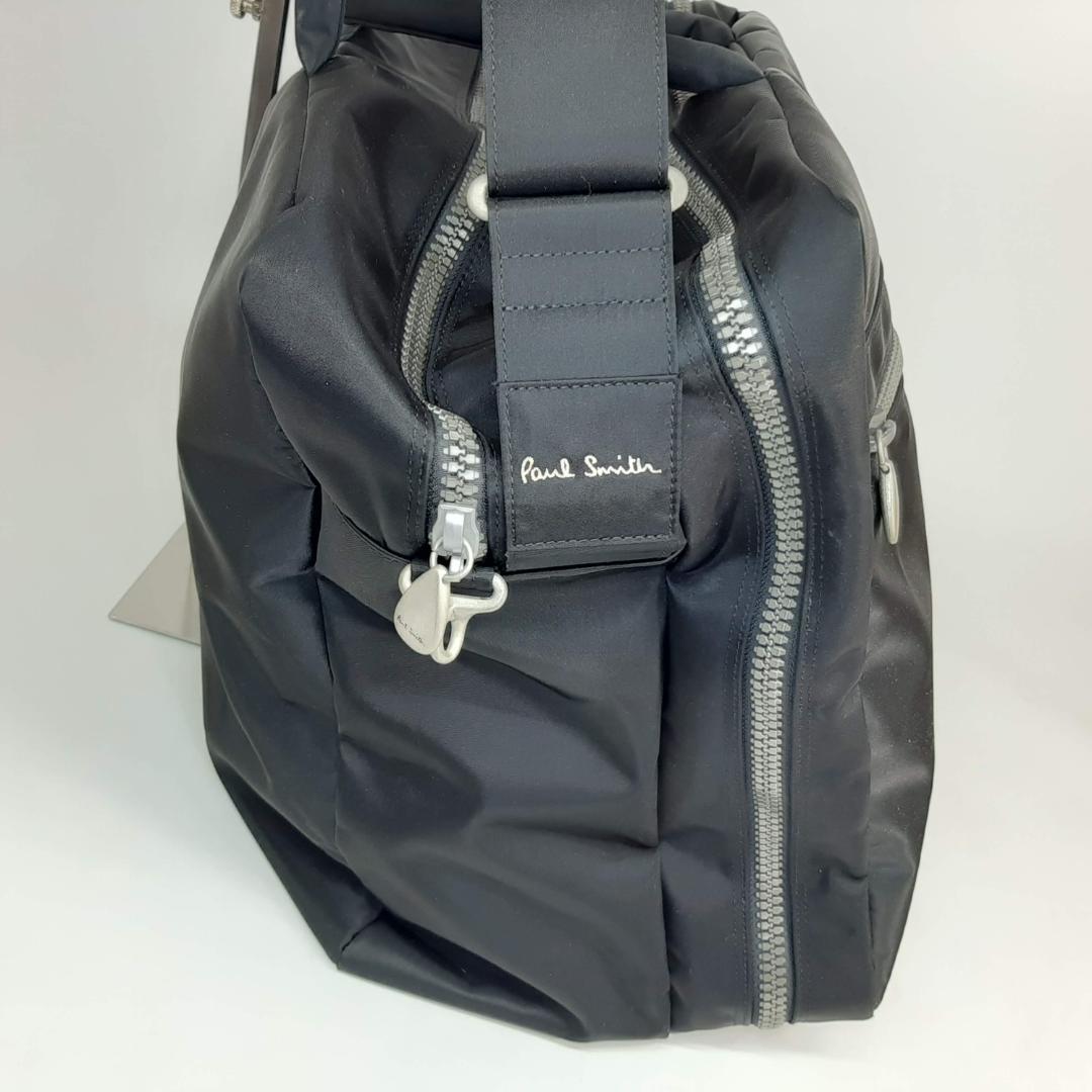 名品 大容量 ポールスミス 高密度ナイロン 2WAYボストンバッグ定価4 2