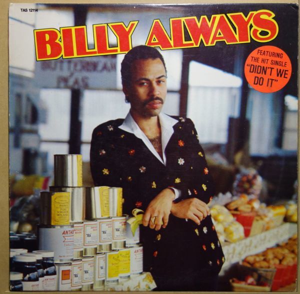 Soul/Funk◆USプロモ◆Billy Always - Billy Always◆Al Greenのカヴァー◆Willie Mitchellプロデュース◆超音波洗浄_画像1