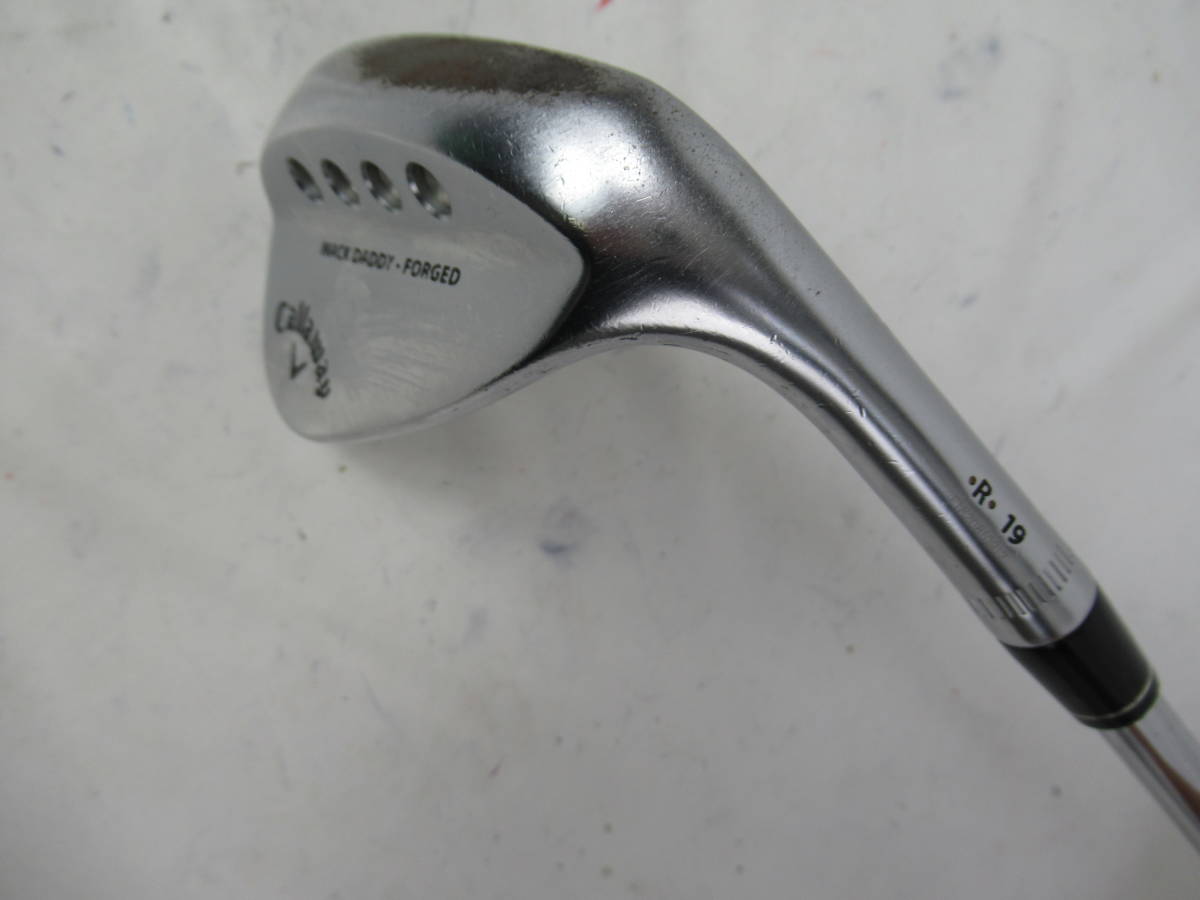 ★Callaway キャロウェイ MACK DADDY-FORGED ウェッジ 純正スチールシャフト 950GH D795★レア★激安★中古★_画像2