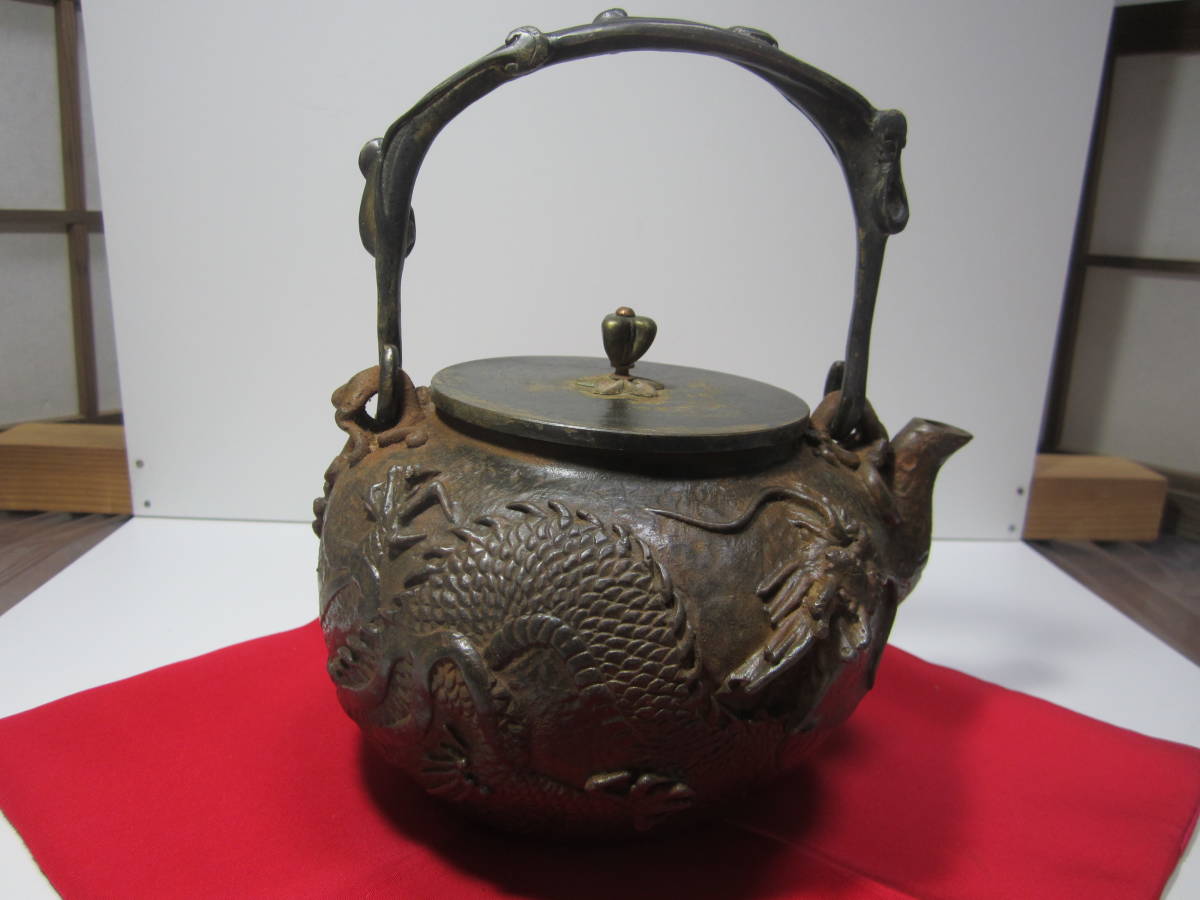 時代家紋亀甲繋ぎ 鉄瓶 時代物 大特価放出 www.m-arteyculturavisual.com