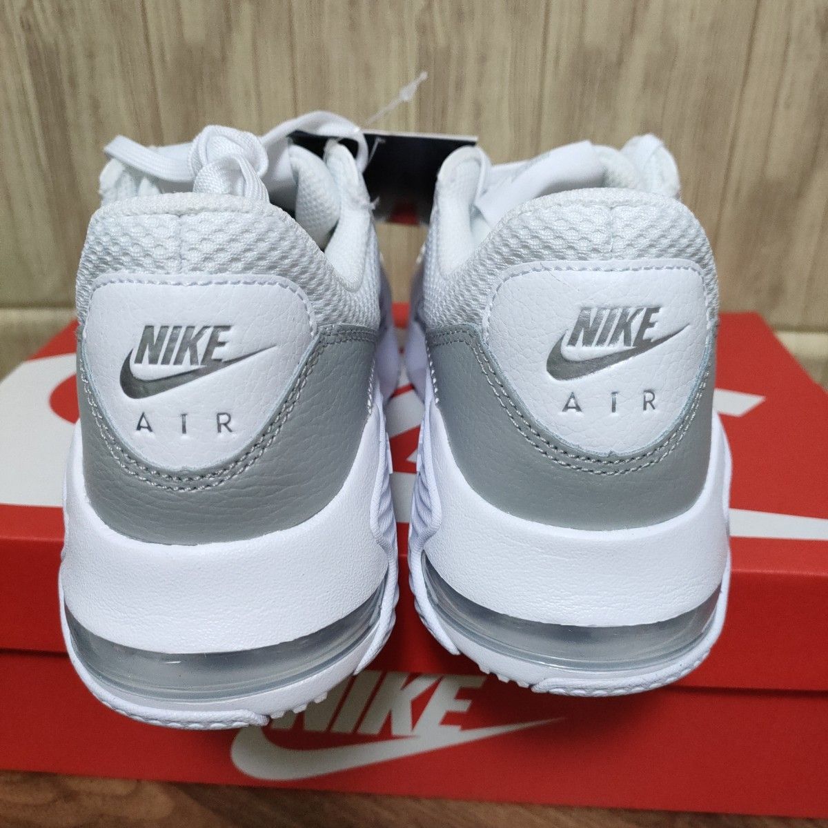 ナイキ NIKE エアマックス 白ホワイト 厚底 24 5 レディース