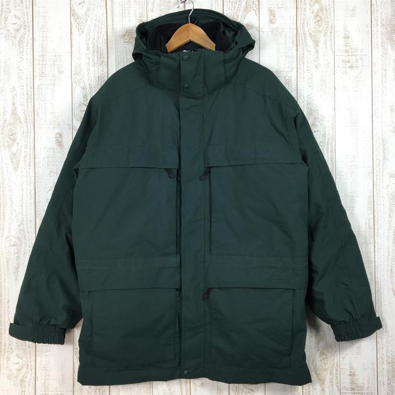 Mens L El Eel Bean Main Wordens Three Inn One Parkwiz Gore-Tex Maine Wardens 3-в-1 Parka