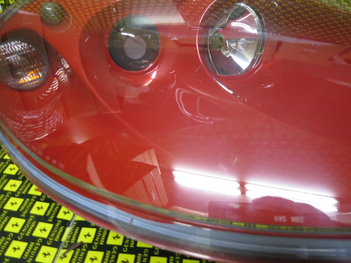 FERRARI フェラーリ F360 モデナ チャレスト ヘッドライト右 ヘッドランプ右 ロッソコルサ 赤 バラスト付き 管理番号（FKM-224）_画像3