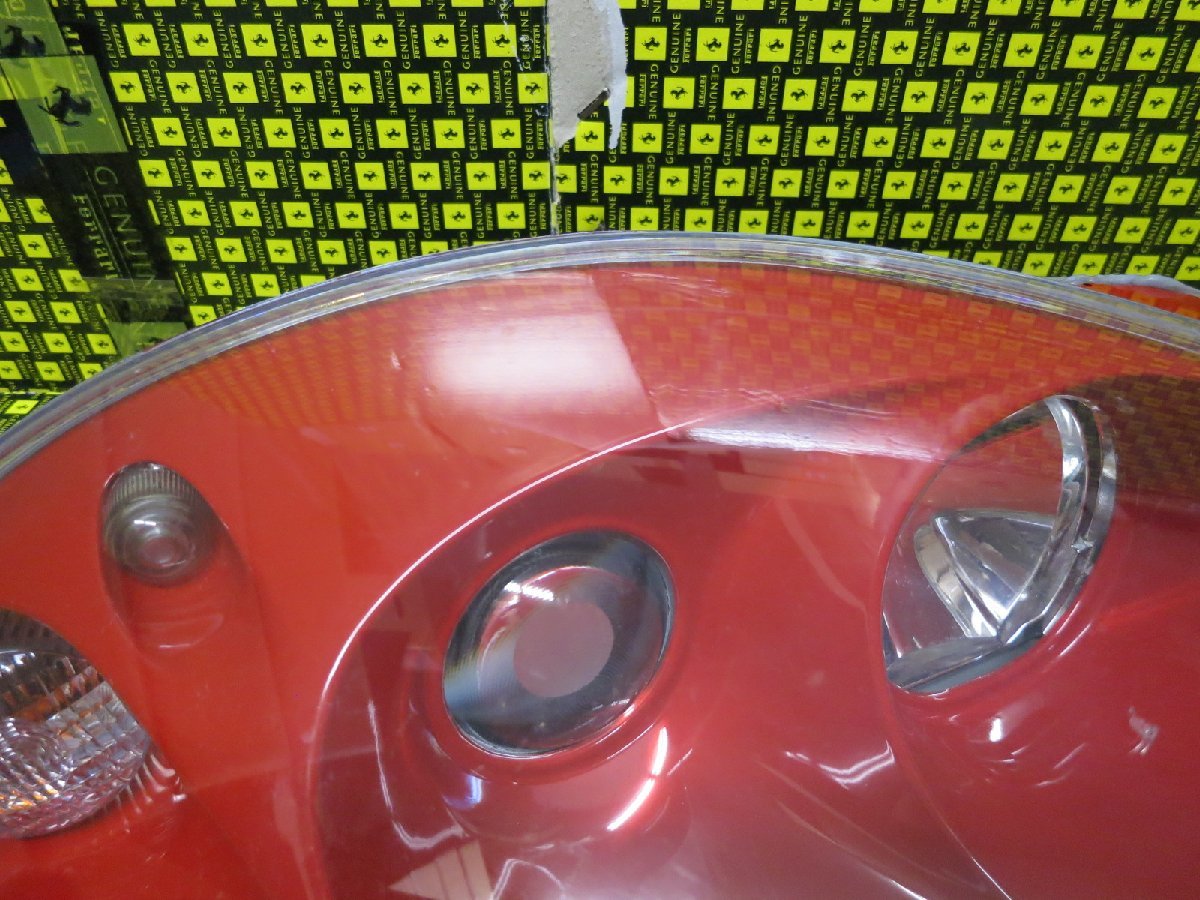 FERRARI フェラーリ F360 モデナ チャレスト ヘッドライト右 ヘッドランプ右 ロッソコルサ 赤 バラスト付き 管理番号（FKM-224）_画像5