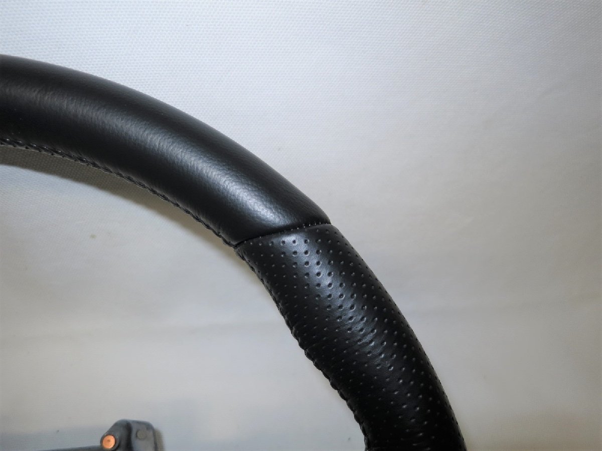 新品! GTR GT-R R35 純正 革 ステアリング ハンドル 48430-JF00A 48430JF00A 管理番号(W-3769)_画像7