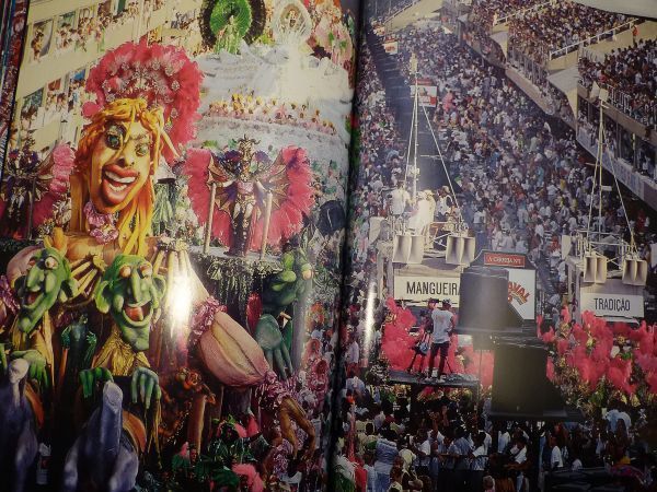 ★大型写真集★【Carnival in Rioリオのカーニバル/Helmut Teisslタイスル.ヘルムート】1999 CD付きハードカバー ブラジル祭 洋古書籍本_画像7