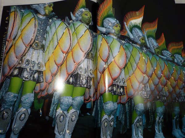 ★大型写真集★【Carnival in Rioリオのカーニバル/Helmut Teisslタイスル.ヘルムート】1999 CD付きハードカバー ブラジル祭 洋古書籍本_画像5