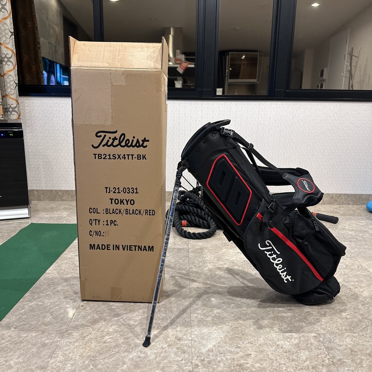 タイトリスト 限定 スタンドバッグ TEAM TITLEIST 新品未使用