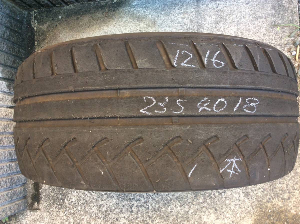 235/40R18 グッドライトタイヤ GOODRIDE SPORT RS 1本 バリ山訳有 2016年製ですが新鮮味有 間に合わせ用へ欲しい方 デモカーやカスタムカー_画像1