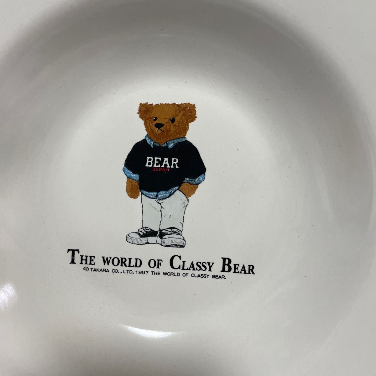 THE WORLD OF CLASSY BEAR洋皿3枚