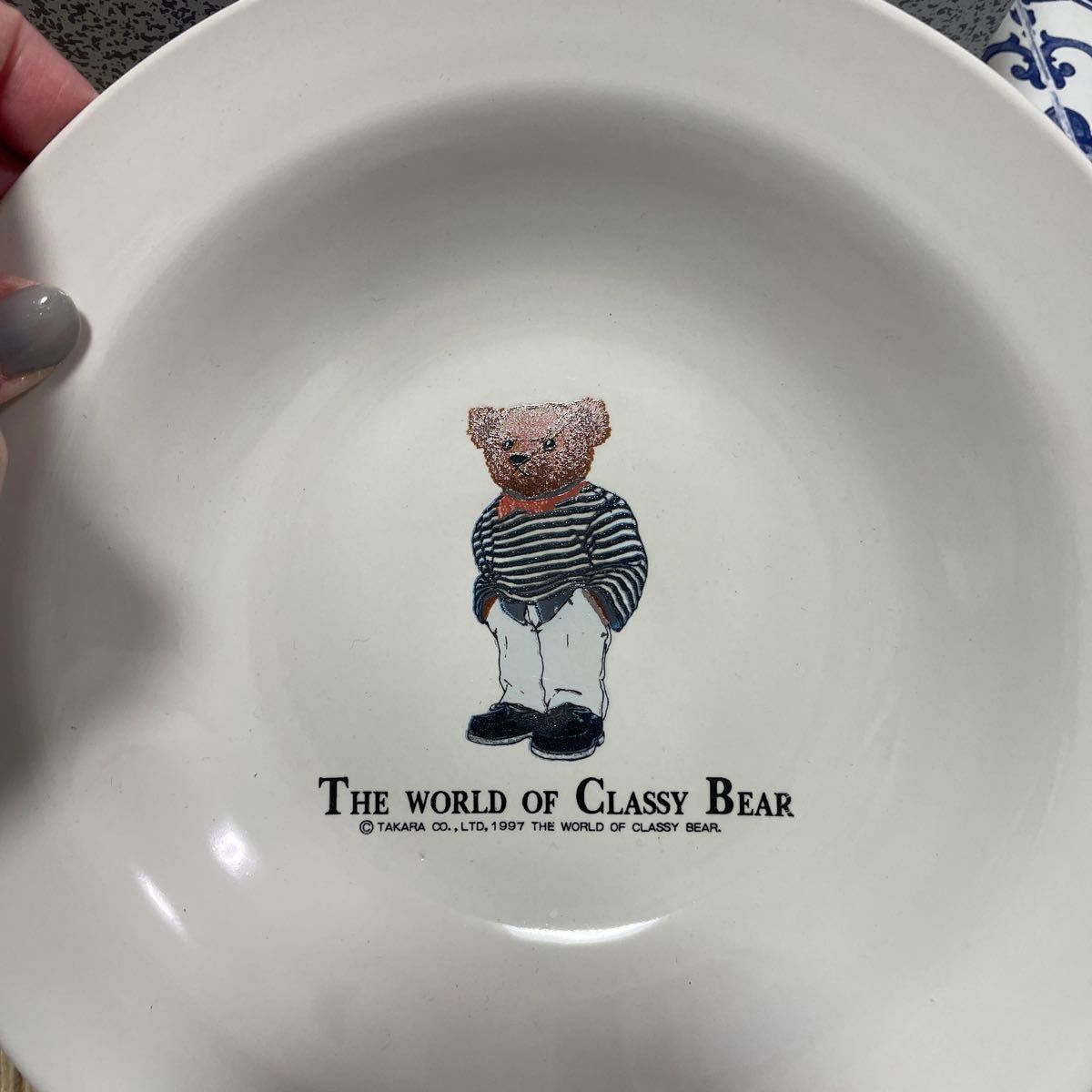 THE WORLD OF CLASSY BEAR洋皿3枚