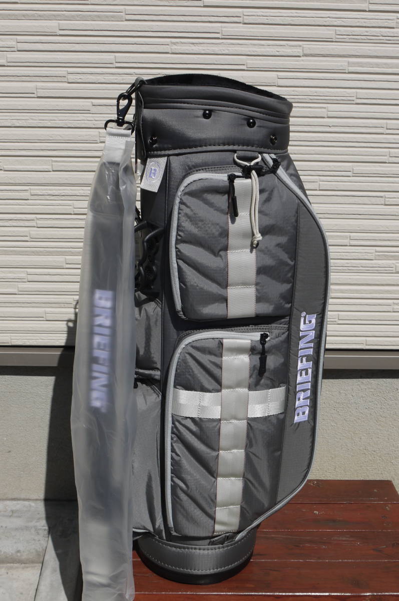 華麗 新品!!BRIEFING ブリーフィング タグ付き♪/BEAMSGOLF/2.8kg/送料1500円から グレー 灰色 CR-6 キャディバッグ その他 華麗 新品!!BRIEFING ブリーフィング タグ付き♪/BEAMSGOLF/2.8kg/送料1500円から グレー 灰色 CR-6 キャディバッグ その他