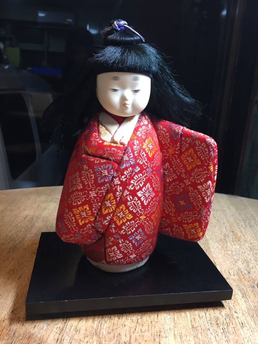 吉田永光(作) 戦前作 「太神楽」 共箱 昭和初期 日本人形 浅原 吉田永光(作) 戦前作 「太神楽」 共箱 昭和初期 日本人形 浅原