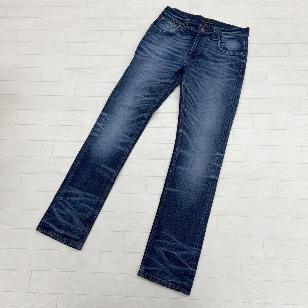 500円引きクーポン】 パンツ ジーンズ ヌーディー Co Jeans Nudie ② 774◎ ボトムス メンズ30 ブルー スリム フライボタン Gパン ジーンズ デニム ズボン ヌーディージーンズ - codecam.be