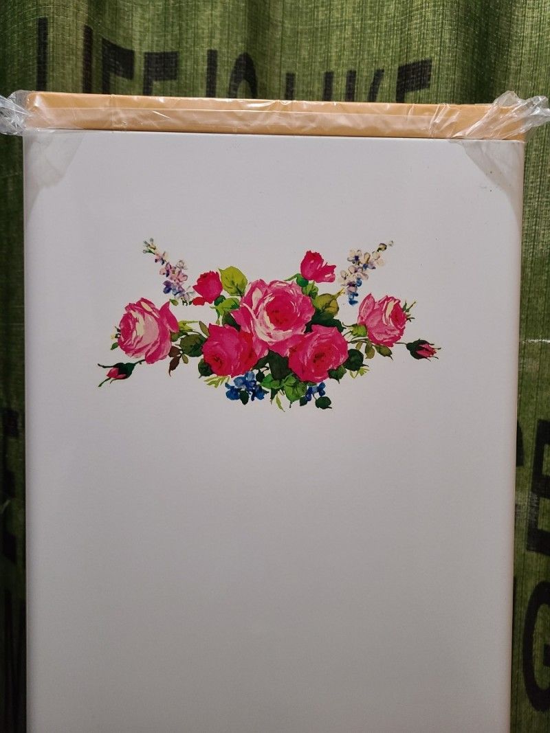 昭和レトロ レトロポップ 花柄 米びつ 30kg 未使用品|Yahoo 昭和レトロ レトロポップ 花柄 米びつ 30kg 未使用品|Yahoo
