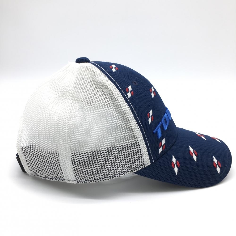 特価 FIDRA 帽子 サイズ57〜59㎝ 紺色のニット帽 美品 56~59cm