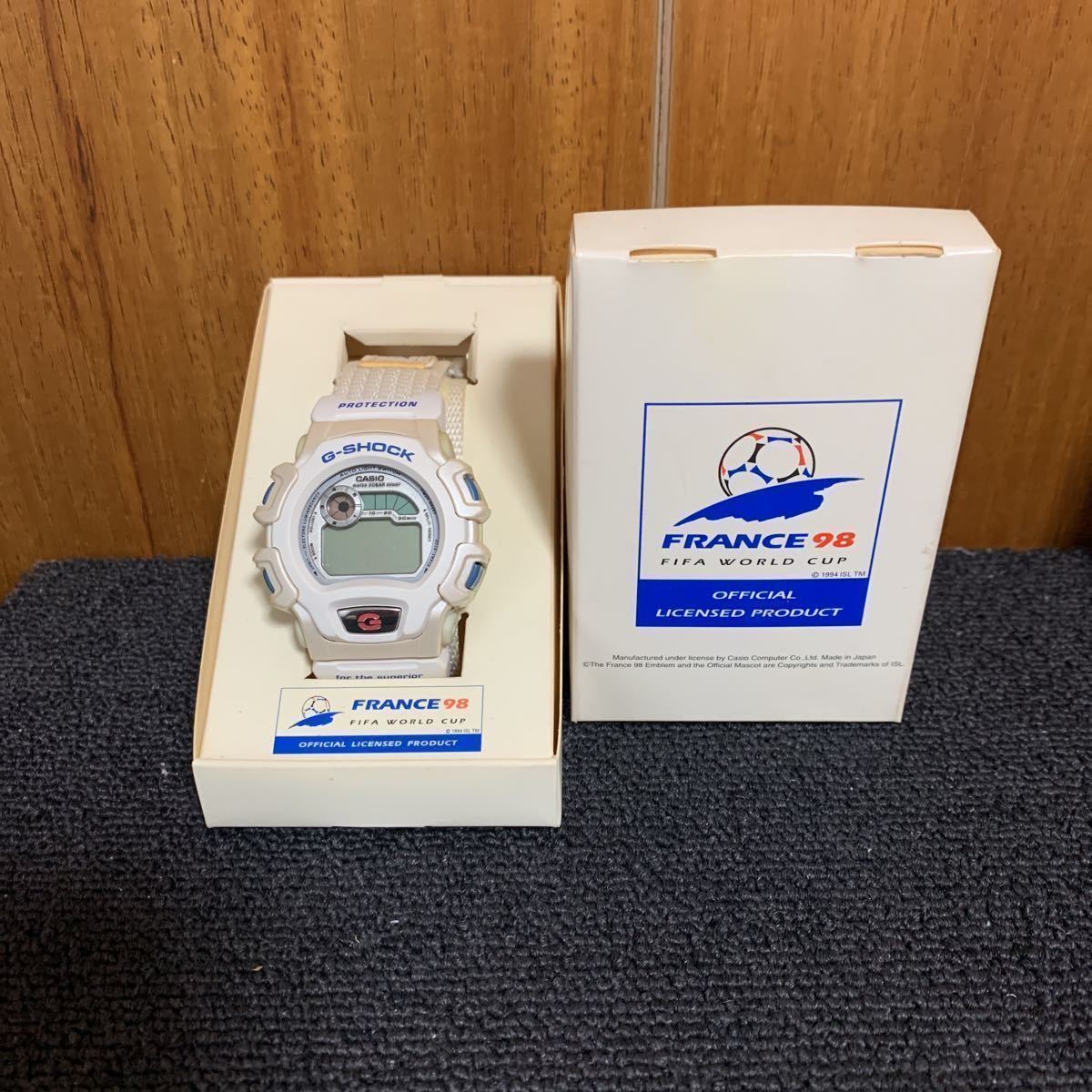 希少！CASIO☆カシオG-SHOCK 98フランスワールドカップ記念モデル DWー