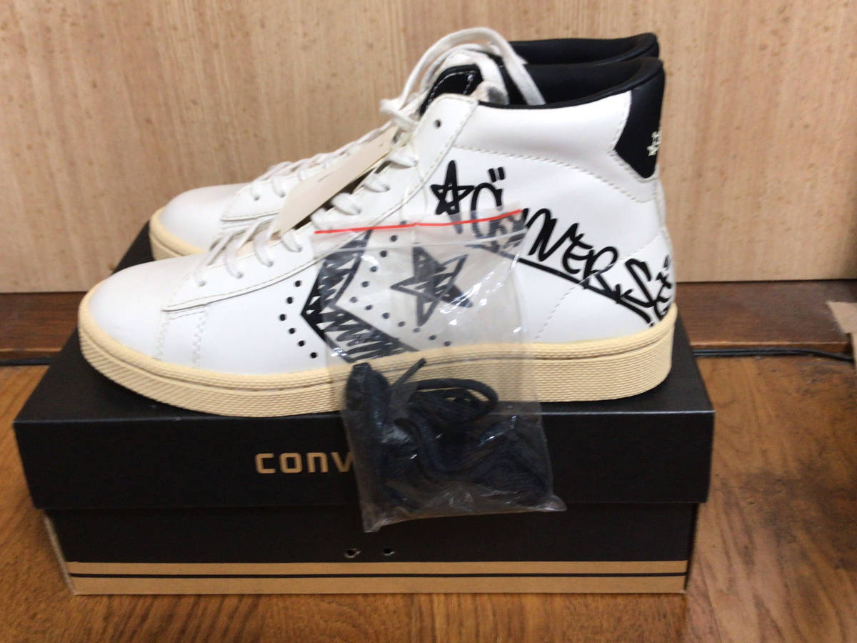 コンバース プロレザー グラフィティ 新品未使用タグ付き キムタク着 converse pro-lether graffiti_画像3