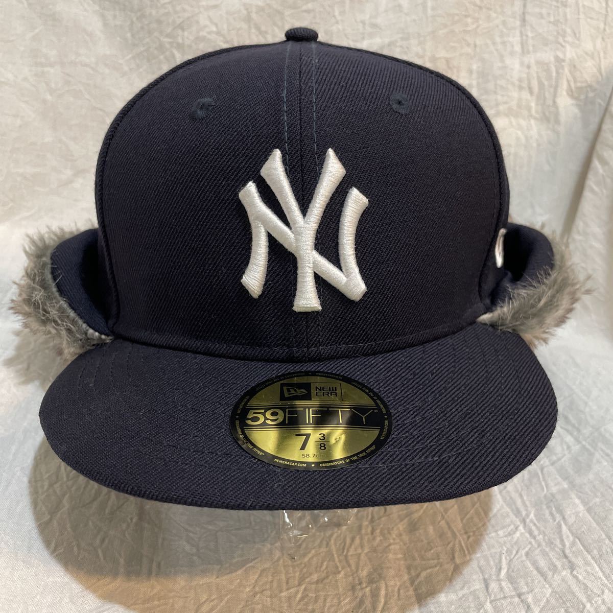 NEW ERA ニューエラ 59FIFTY FLIP DOWN EAR FLAP NY YANKEES