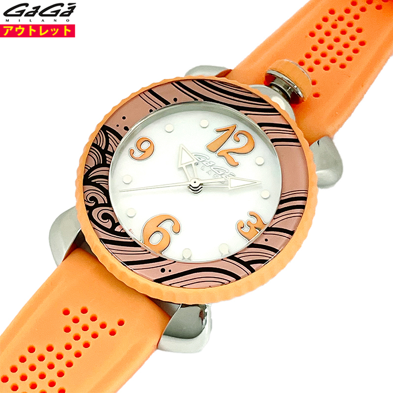 再入荷 ガガミラノ 腕時計 レディース LADY SPORTS 40MM ホワイト