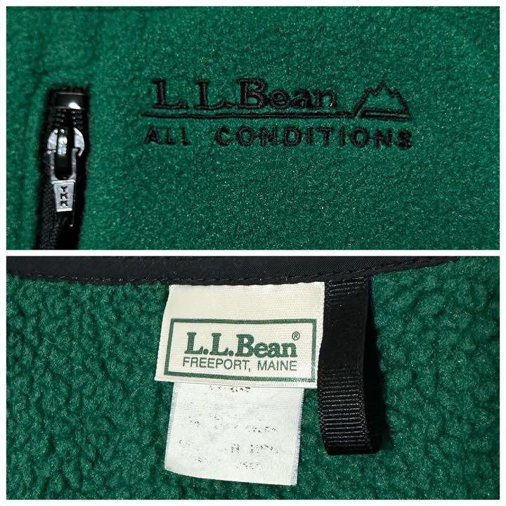 【90s】LL Bean All Conditions GORE-TEX SET　マウンテンパーカー　フリースセット　ジップインジップ