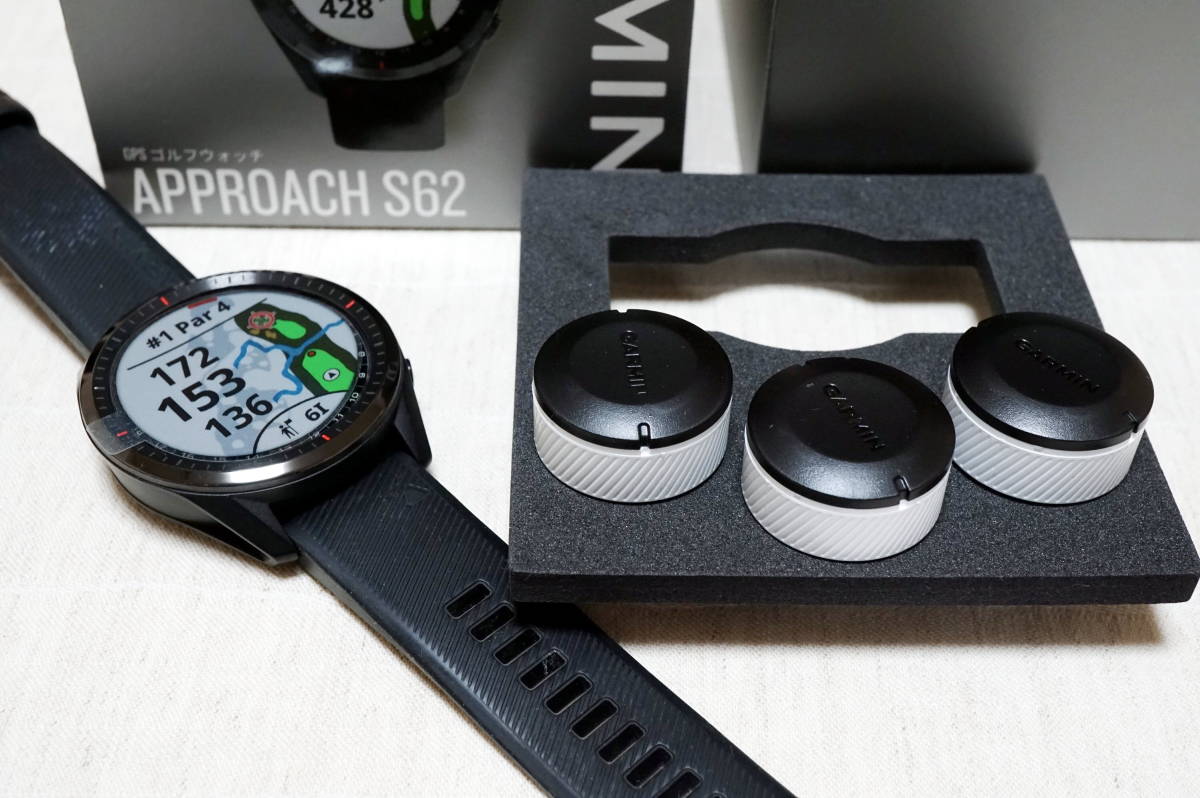 新品同様】Garmin Approach S62 CT10 3個付き www.erpyme.cl