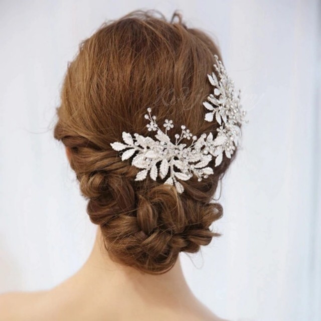  hair accessory hair ornament head dress silver wedding accessory u Eddie ng wedding new goods wedding flower head accessory 