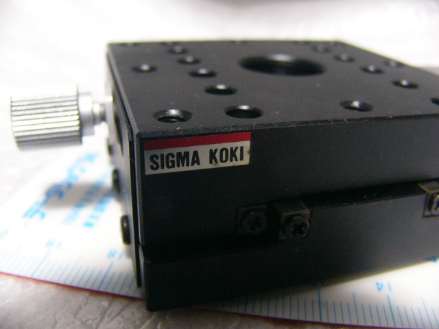 * прекрасный товар * Sigma свет машина X ось stage TSD-601 6cmX6cm микро измерительный прибор привод тип блокировка есть 