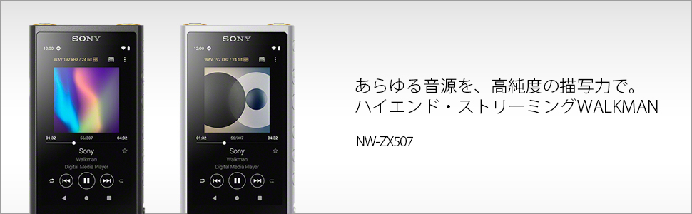 ◆新品 SONY ソニー Walkman(ウォークマン) ZXシリーズ NW-ZX507 SM [ハイレゾ音源対応/android搭載/64GB/シルバー] 1点限り