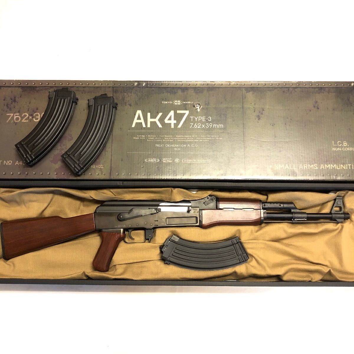 海外最新 東京マルイ 次世代電動ガン AK47 TYPE-3 アサルトライフル
