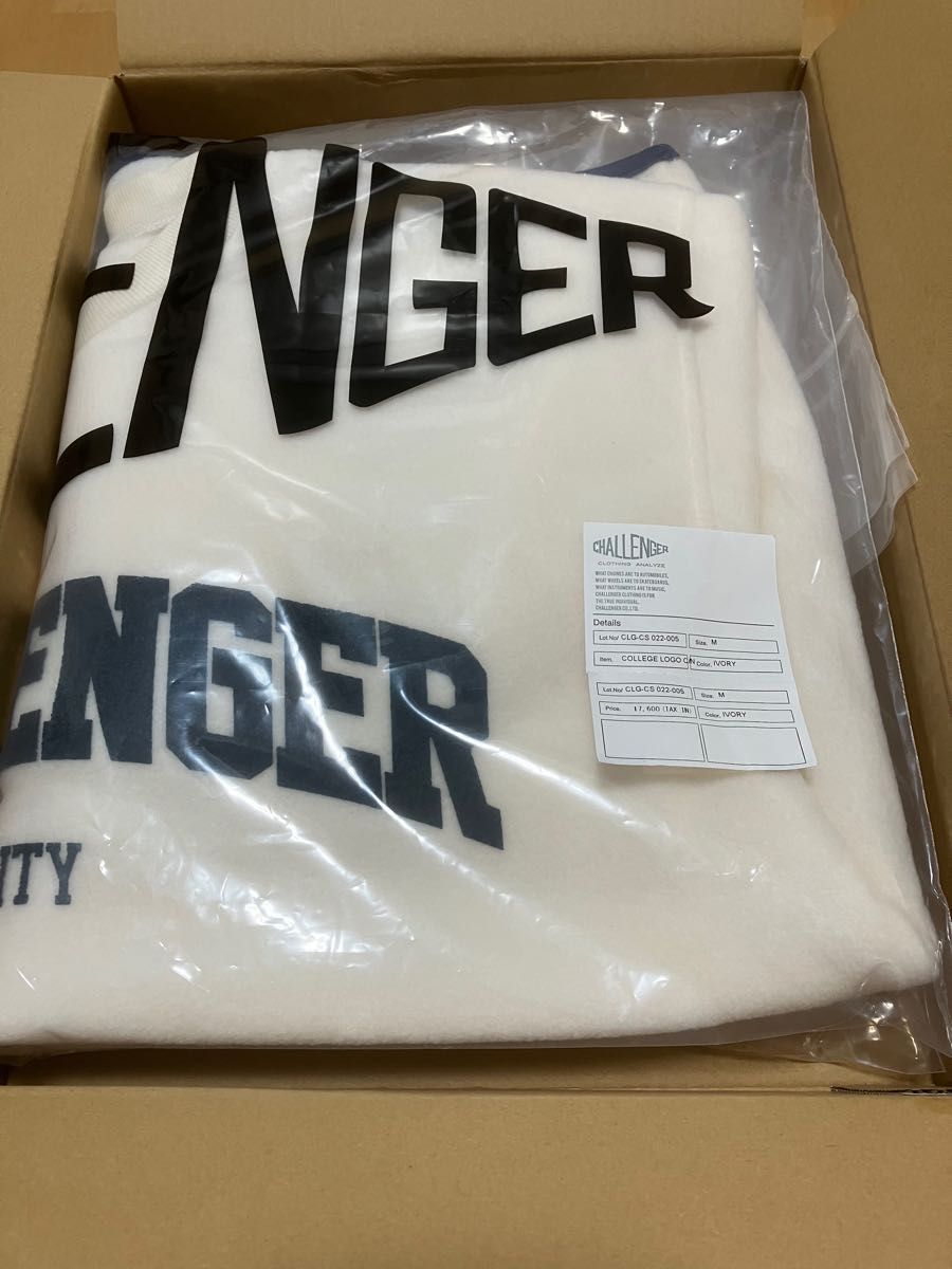 ☆CHALLENGER/COLLEGE LOGO C/N FLEECE | salonedelledueruote.com
