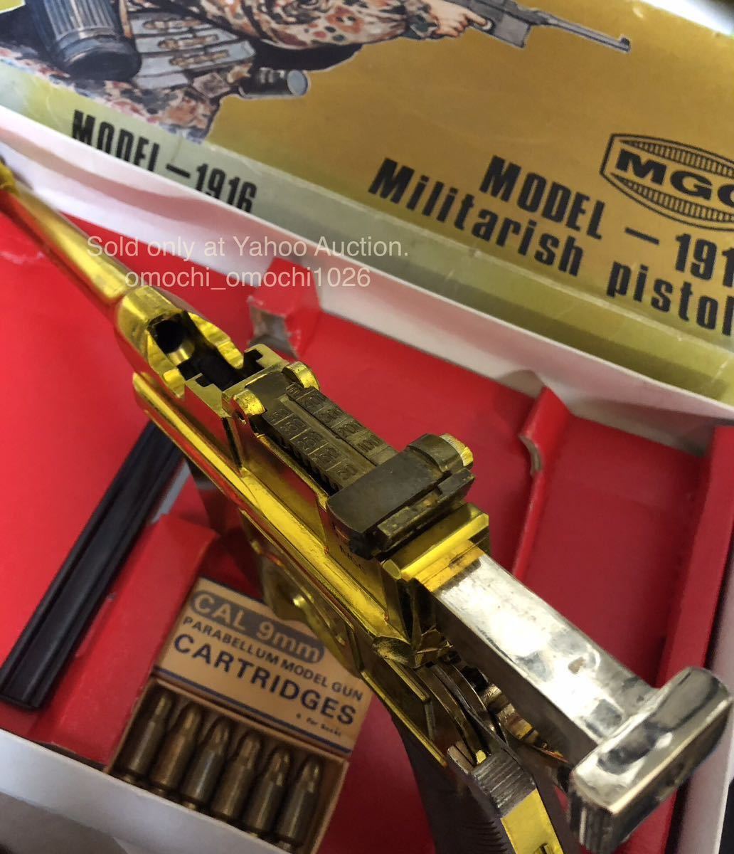 MGC モーゼル MODEL-1916 Militarish pistole MAUSER C96 金属 MGC モーゼル MODEL-1916 Militarish pistole MAUSER C96 金属