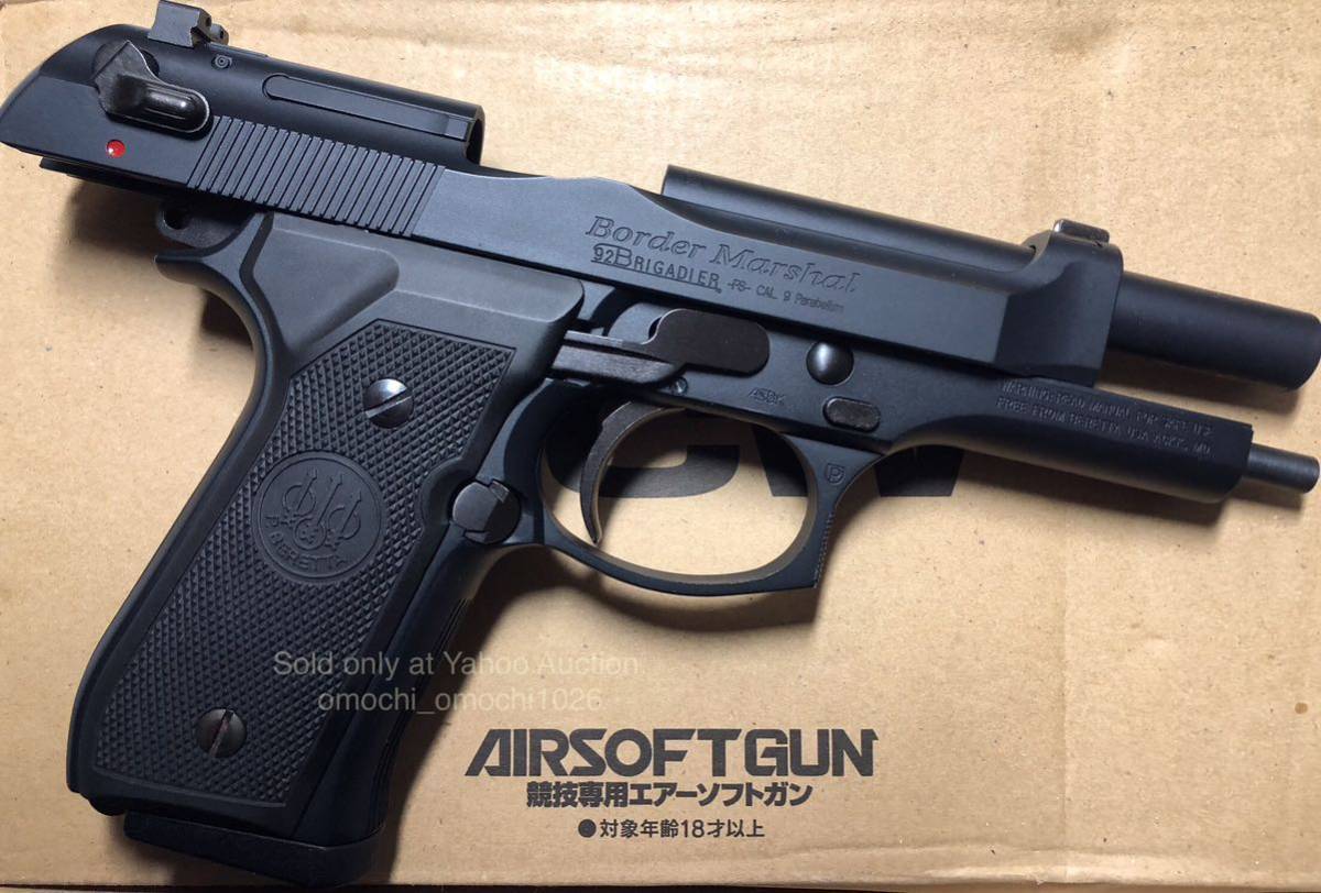 WA BERETTA M92FS ボーダーマーシャル 4.7in HW GBB 動作確認済み ガス ...