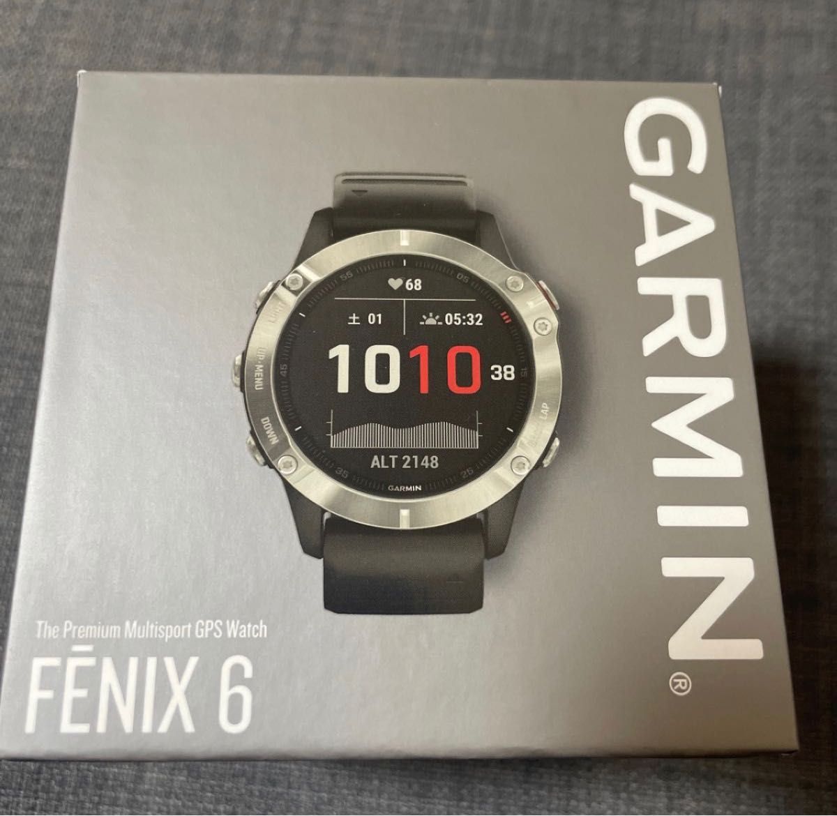 ガーミン Fenix6 ブラック マルチスポーツ対応 新品 未使用 スマート ...