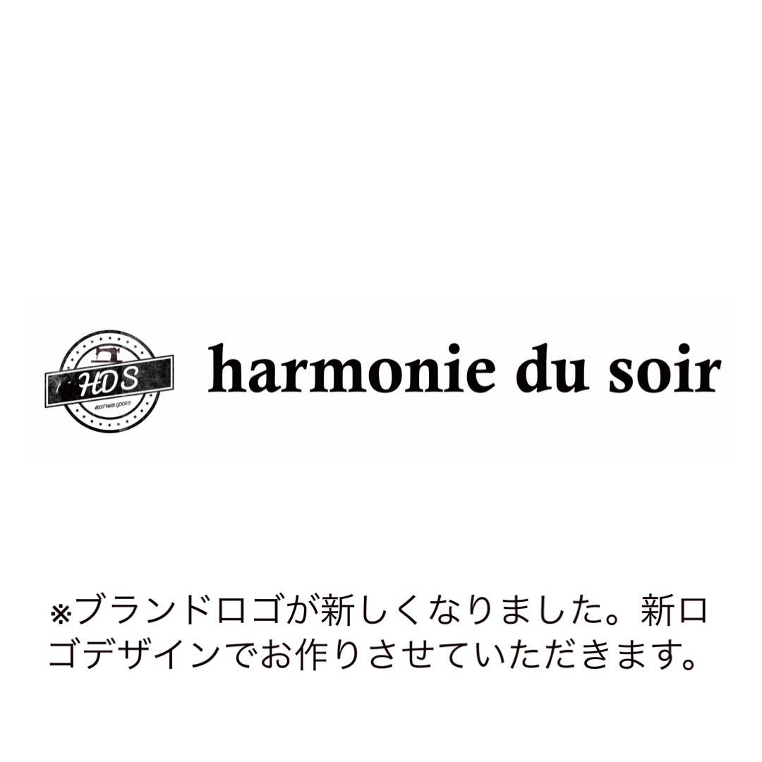 [harmonie du soir] 馬蹄型コインケース スクラッチレザー　手縫い　イタリアンレザー　ピスタチオグリーン_画像9