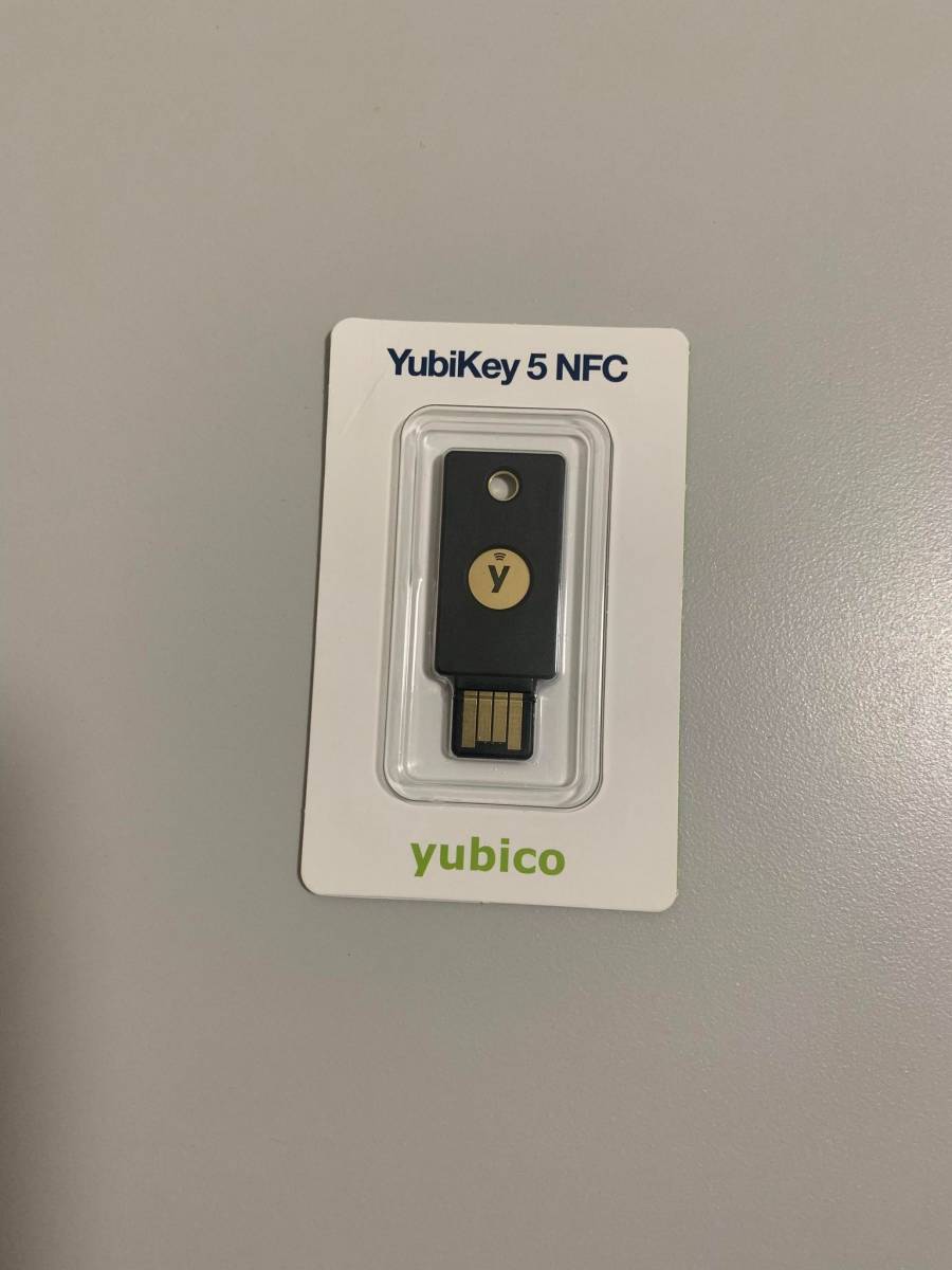 PayPayフリマ｜【新品未開封】yubico YubiKey 5 NFC USB-A/FIDO2/WebAuthn/U2F/2段階認証 1個