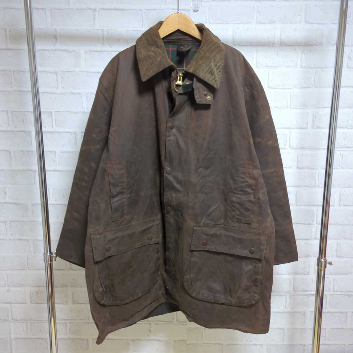 希少 Barbour ノーザンブリア ワンワラント オイルドジャケット