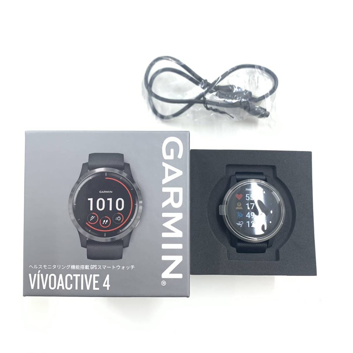 ガーミン GARMIN vivoactive 4S ブラック