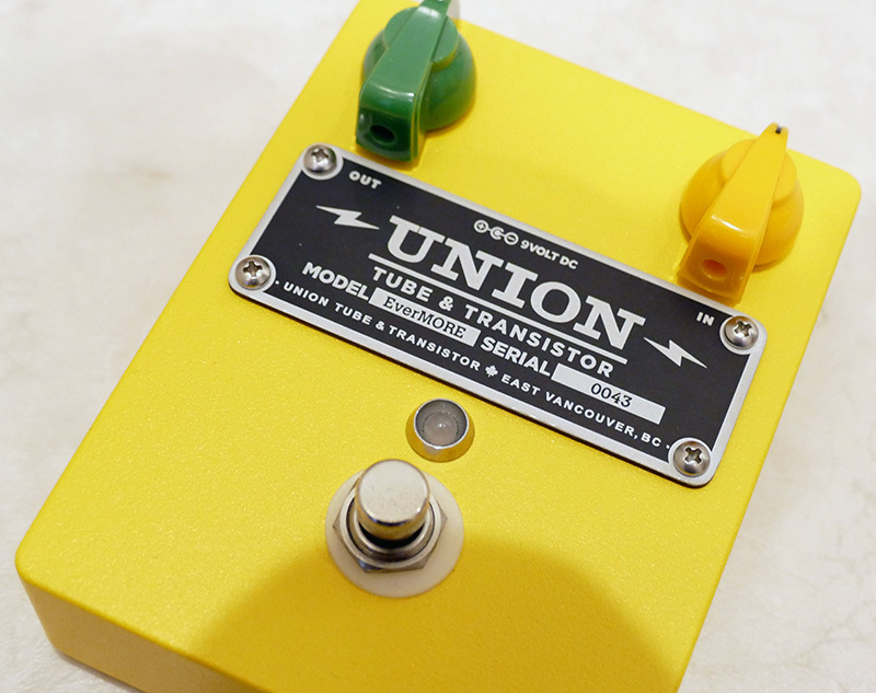 UNION Tube＆Transistor EverMORE ユニオンチューブ＆トランジスタ★クリーンブースター_画像2