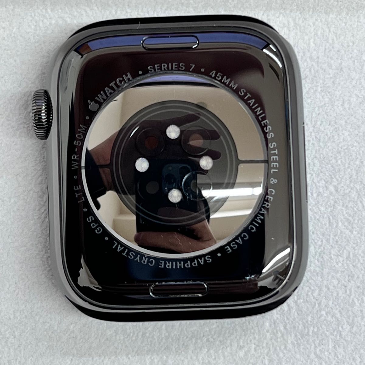 単品販売/受注生産 Apple Watch 7 45mm ステンレススチール GPS+
