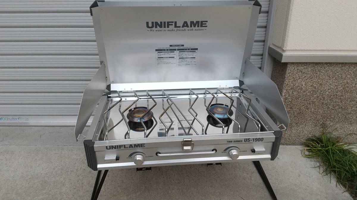 お手軽価格で贈りやすいアウトドアUNIFLAME ユニフレーム ツインバーナー US-1900 - www.oktoberfest.net