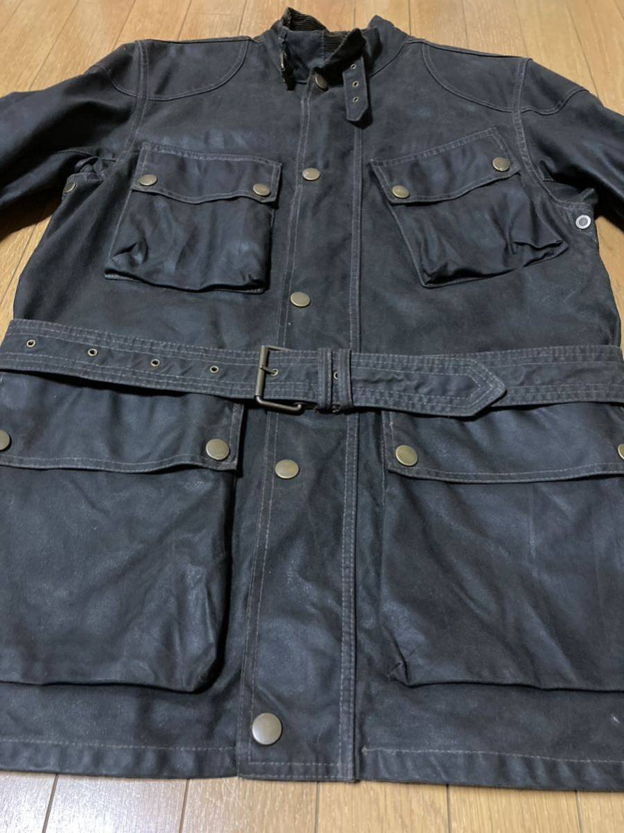 Belstaff トライアルマスター プロフェッショナル L ブラック 黒 ベルスタッフ レジェンド ビンテージ_画像2