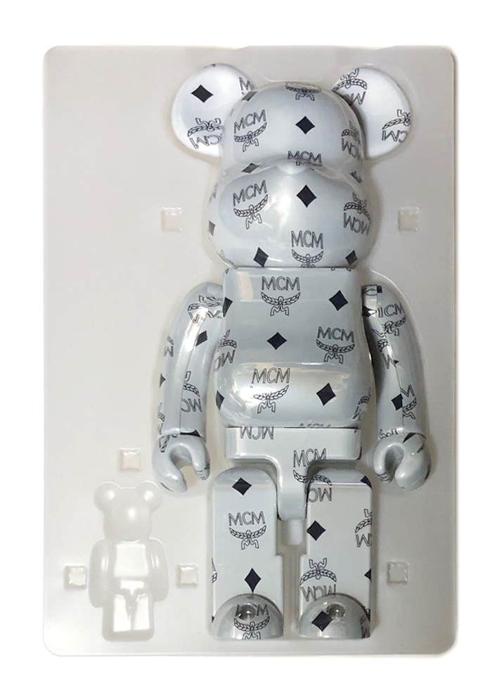 数量限定 MCM White Chrome ver. 400% ベアブリック/未使用 | charcas