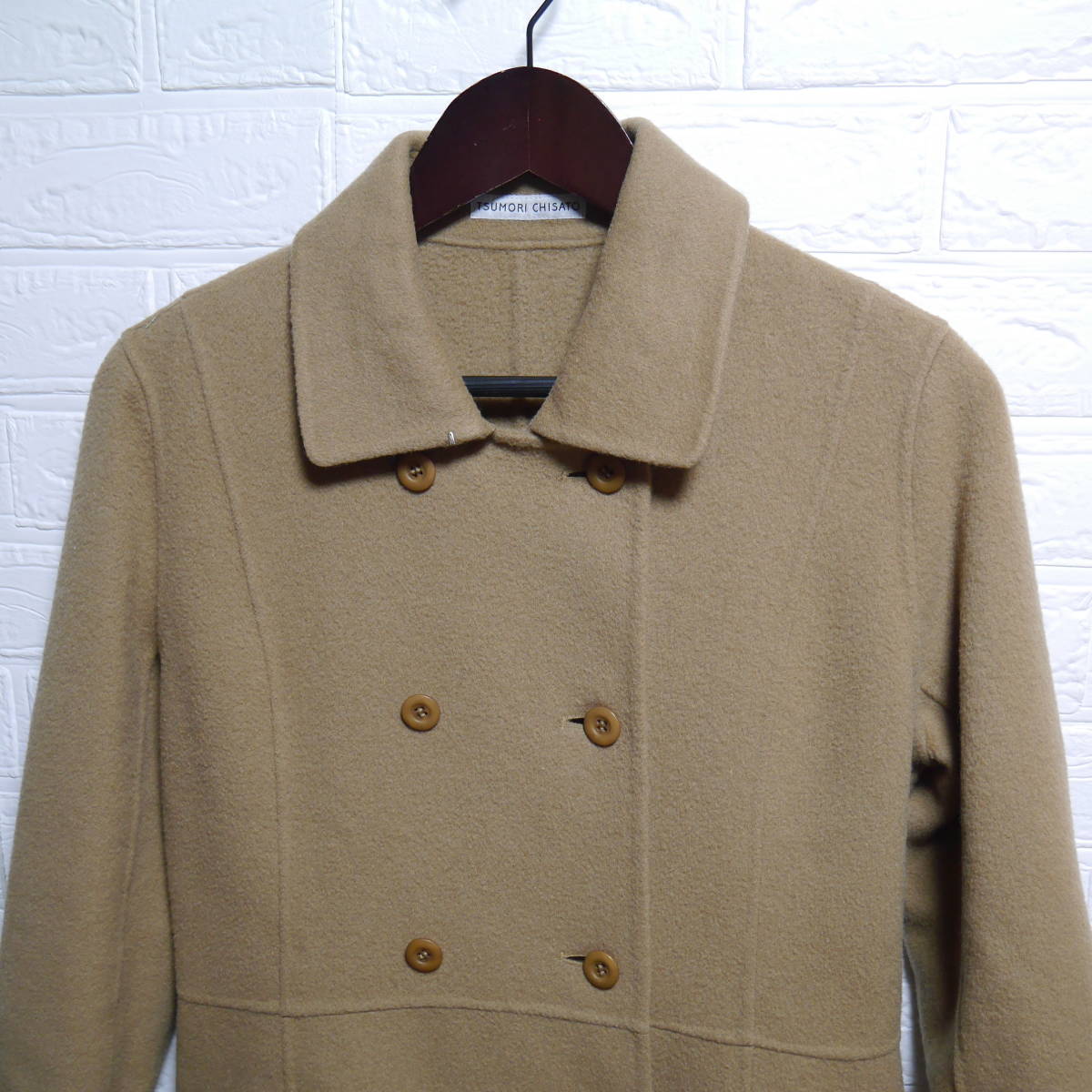 A543 ◇ TUUMORI 中古 サイズM コート ツモリチサト CHISATO 茶 た ち
