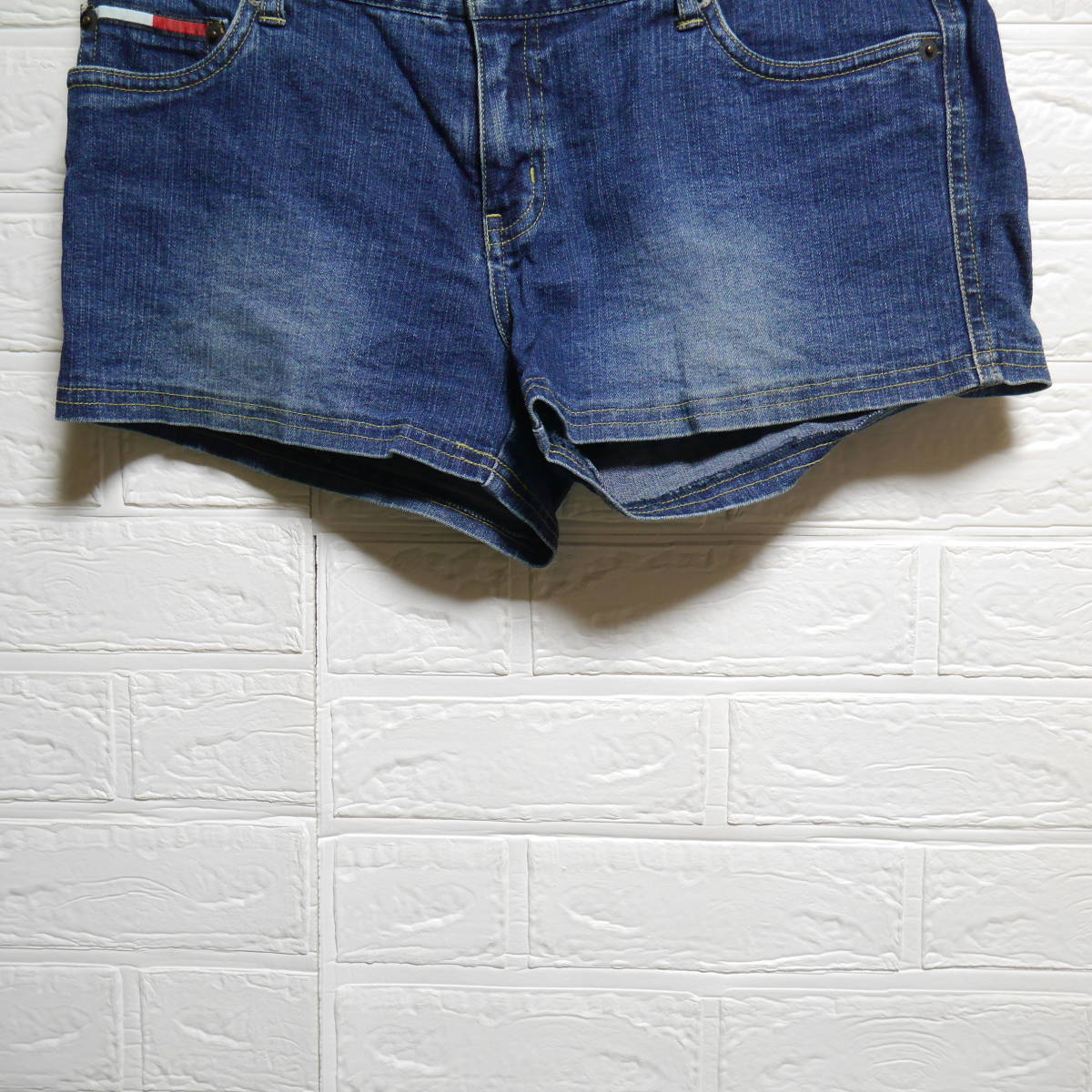 A562 ◇ tommy girl | トミーガール　ショートパンツ　青　中古　サイズ９Ｍ_画像4