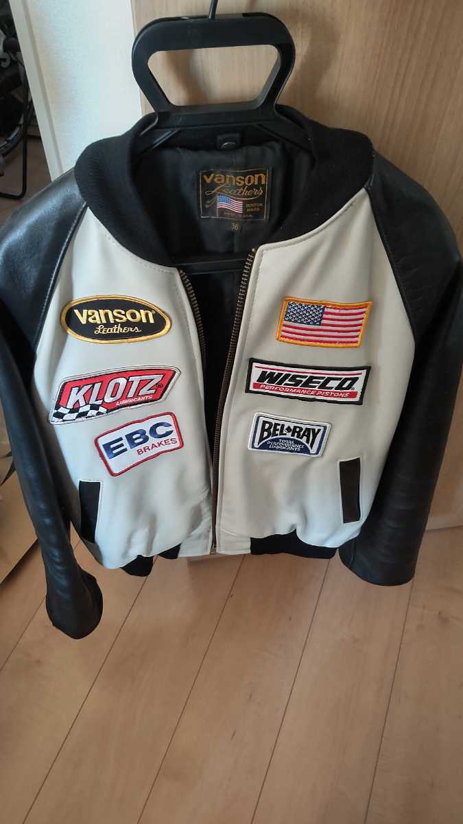 ☆VANSON☆レザージャケットサイズ36 | www.bauen.com.ar