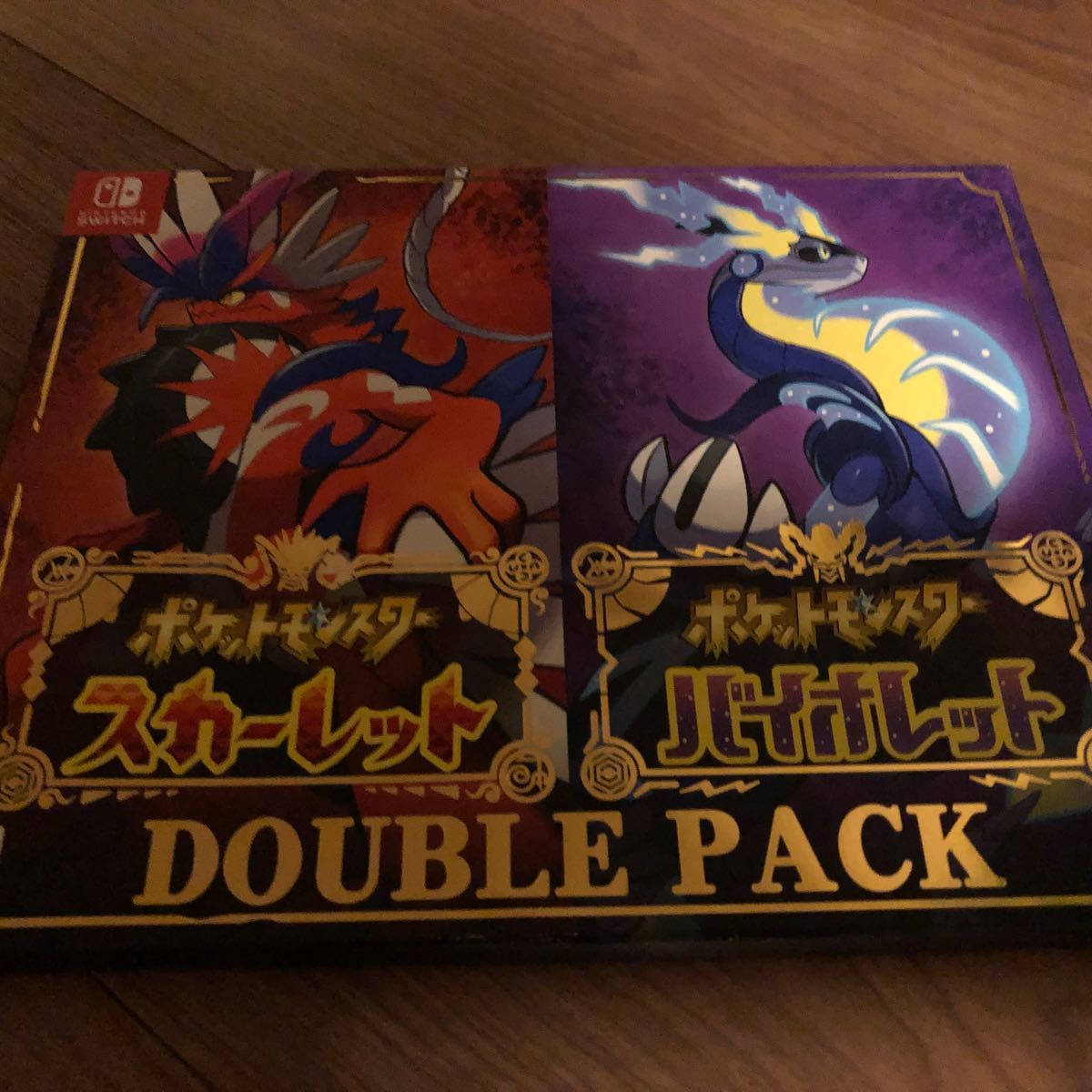 新品未開封】ポケモンスカーレット バイオレット ダブルパック