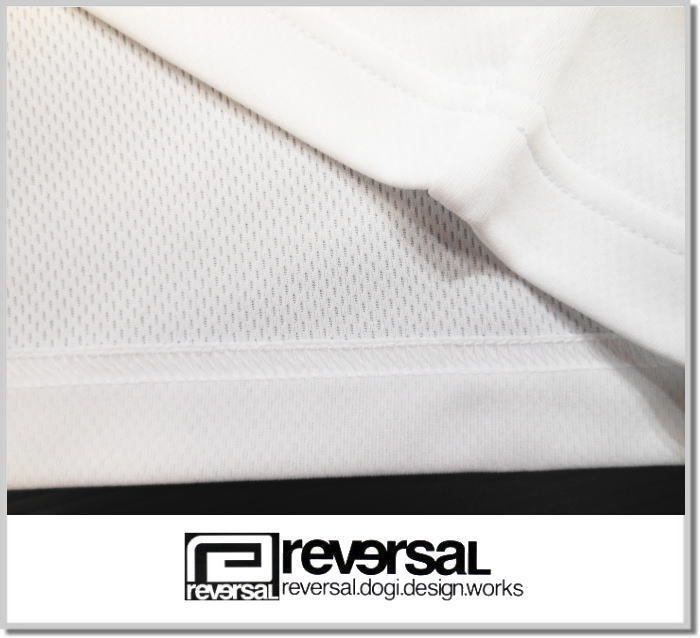 リバーサル reversal rvddw DRY MESH TEE rvbs053-WHITE-XL Tシャツ 半袖 カットソー ドライメッシュ _画像4